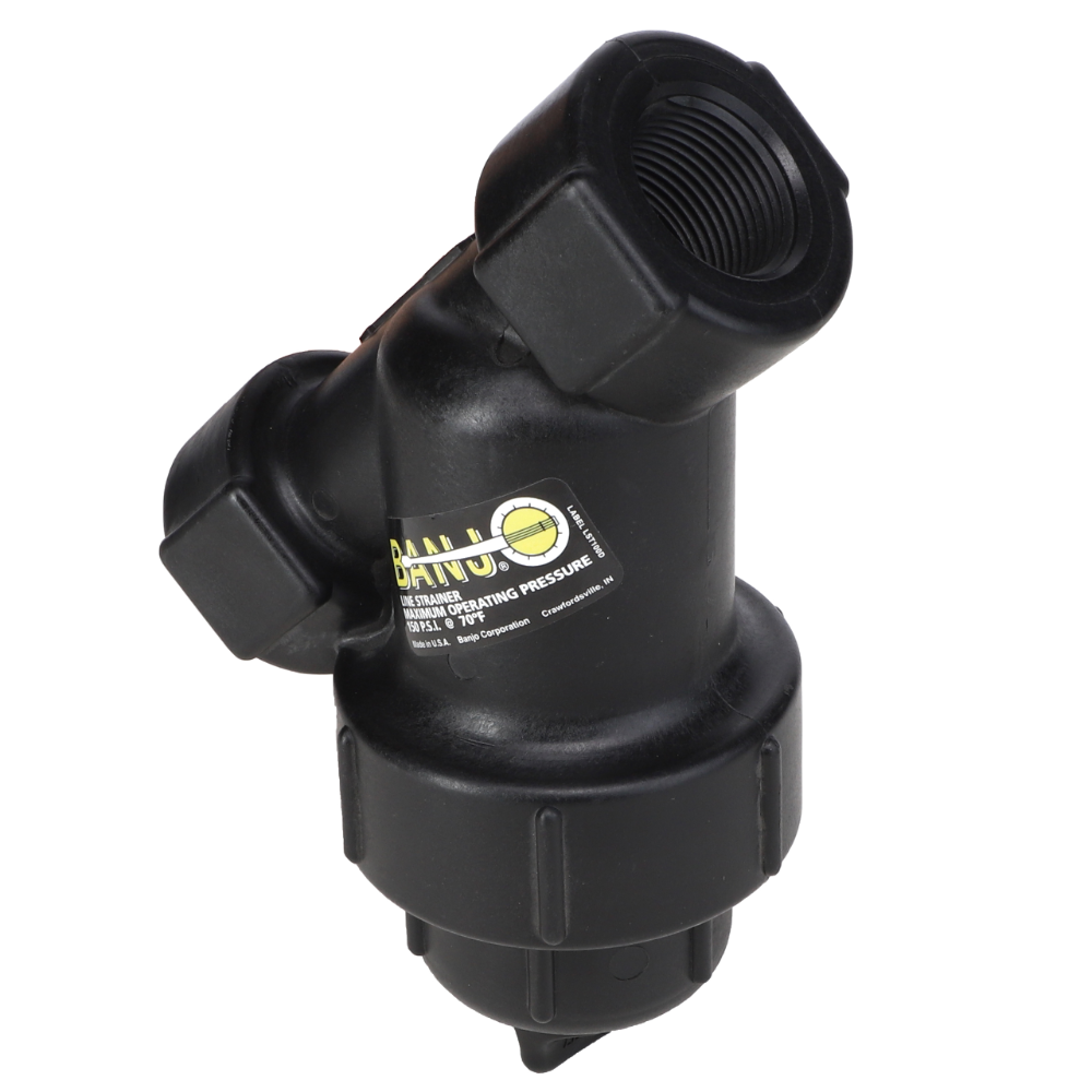 Корпус линейного фильтра и крышка с дренажным отверстием 25,4 мм