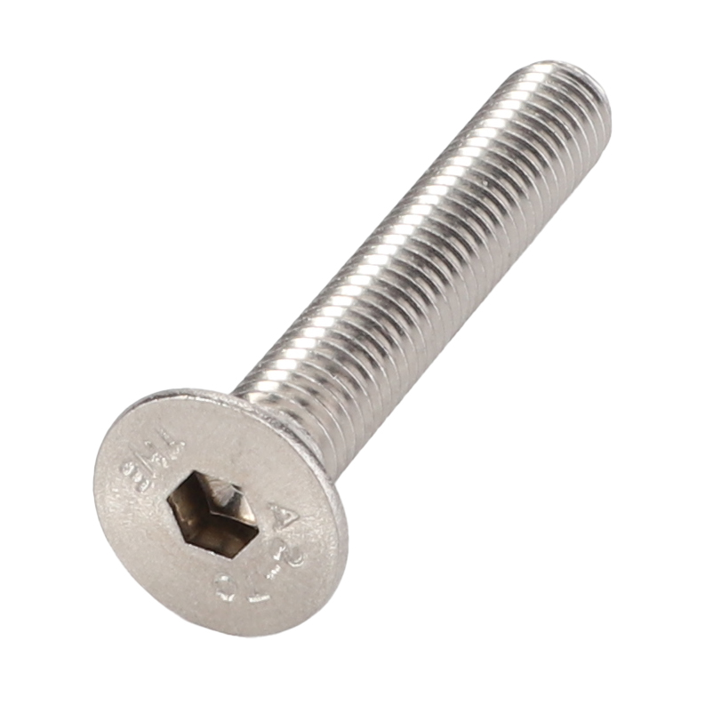 Утопленный винт с потайной головкой