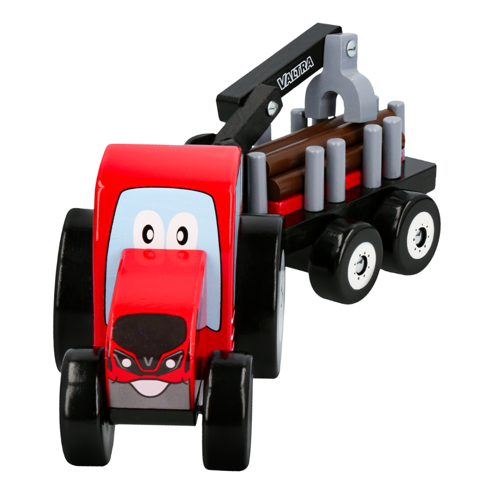 Деревянный игрушечный трактор Valtra