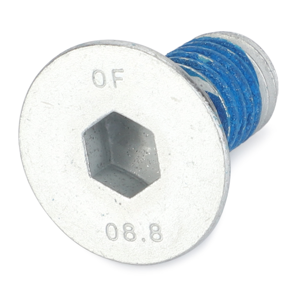 Утопленный винт с потайной головкой