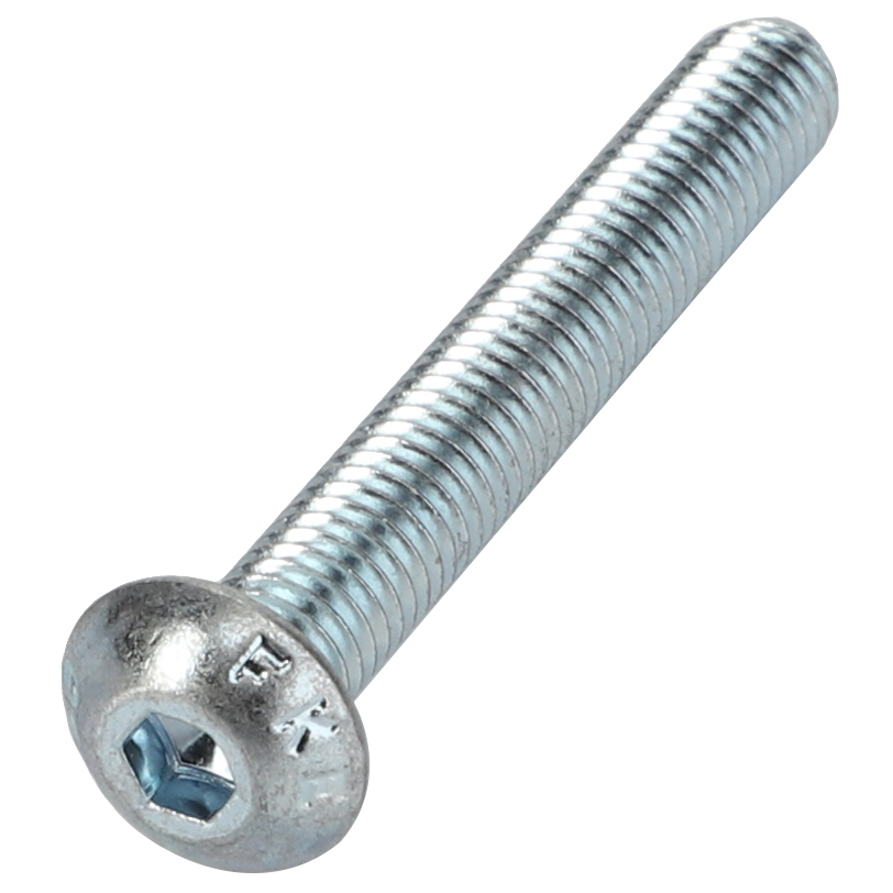 Винт с полукруглой головкой