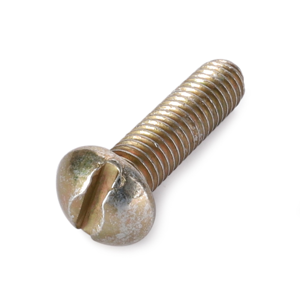 Винт с полукруглой головкой