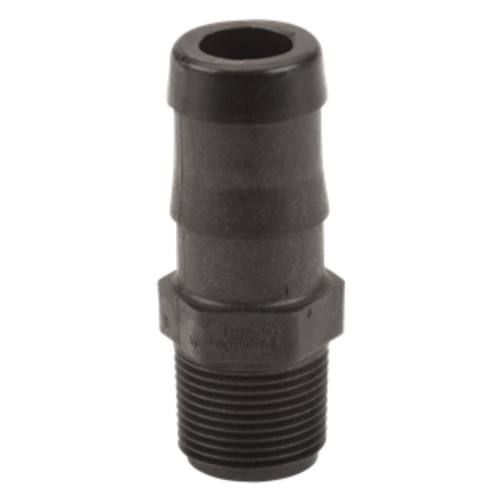 Наружная резьба 19,05 мм X бронзовый шланг 25,4 мм