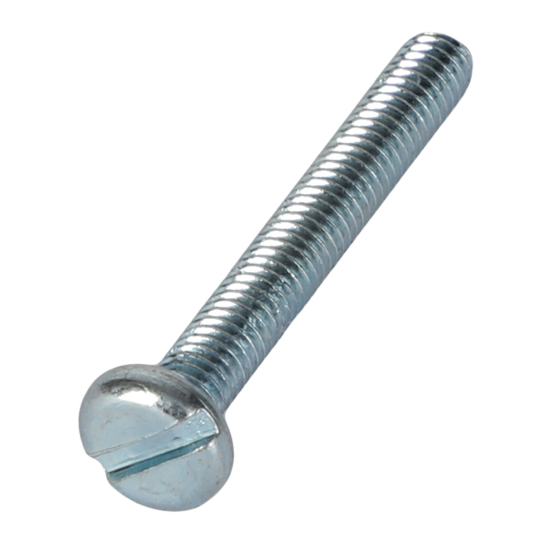 Винт с полукруглой головкой