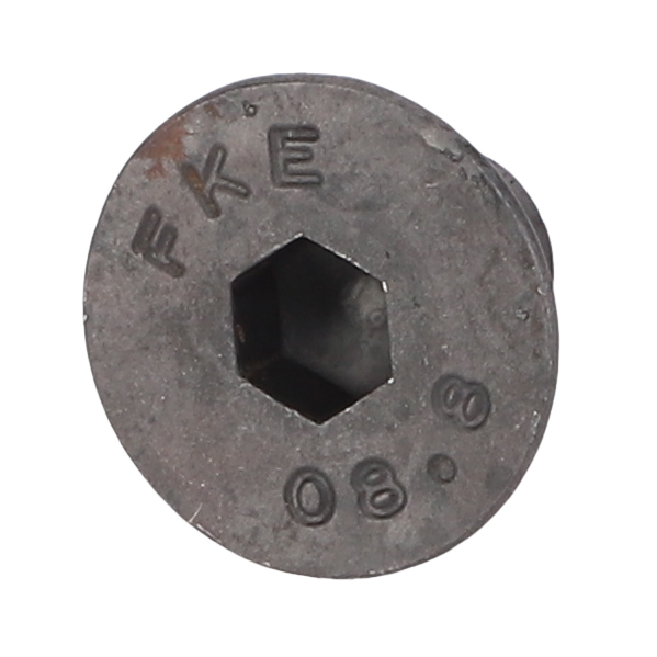 Утопленный винт с потайной головкой