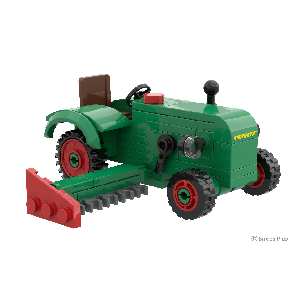 Fendt X Brixies Dieselross F28 с ножевой планкой, коллекция Classic Club (1:32)