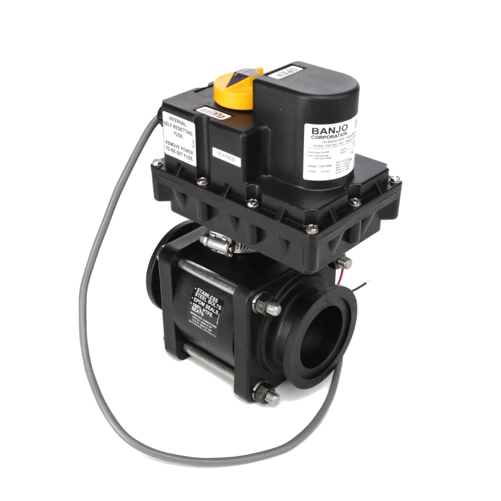 Электрический коллекторный клапан с полным проходом 2 дюйма